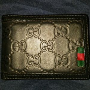 authentic black gucci wallet